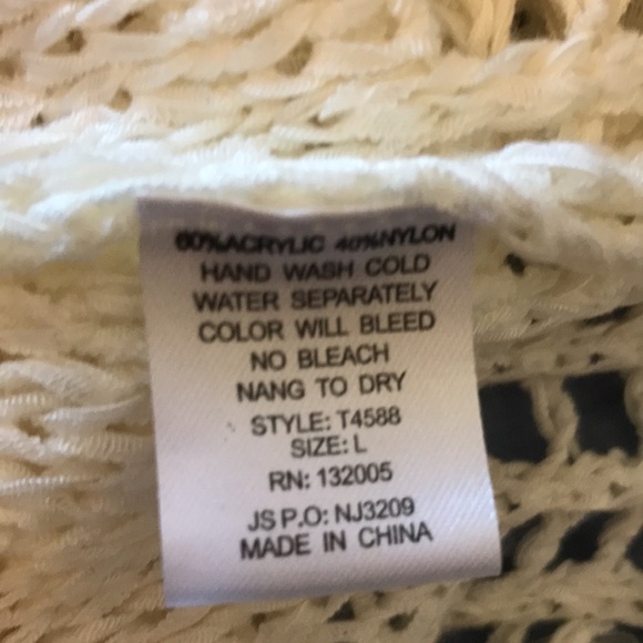 Entro Ribbon Fringe Sweater - Picture 7 of 7